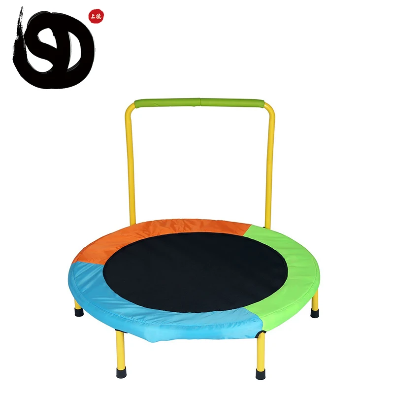 Sundow, удобный дизайн, комнатный фитнес-батут для взрослых с ручкой