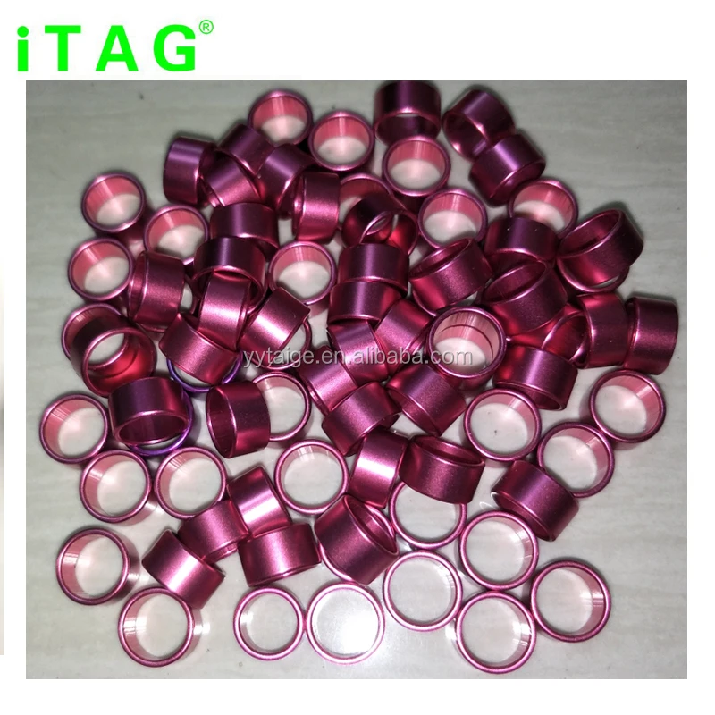 2-28 мм 17 видов цветов алюминий птица кольца полос с/без количество лазерных принтеров