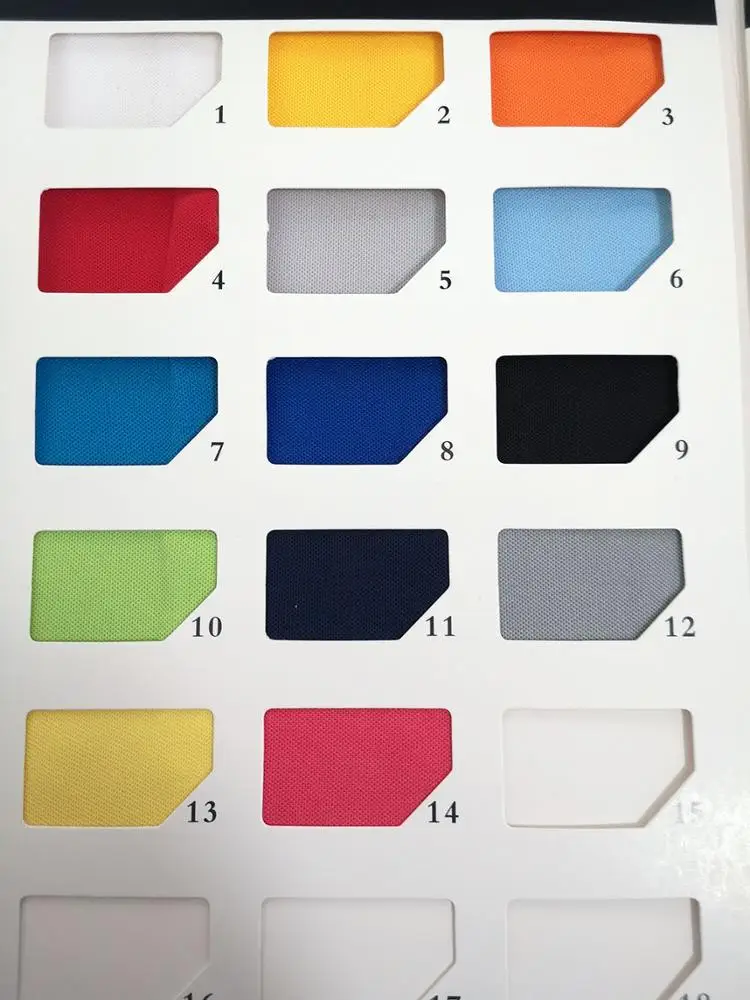 
Chinese factory sell certified polyester knitted soft plain performance pique fabric for polo shirts polo tops RTS PS1Y05 