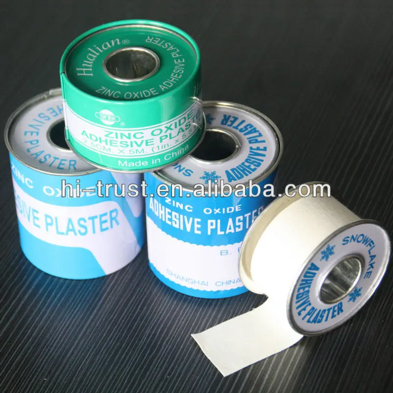 Медицинский высококачественный пластырь из оксида цинка