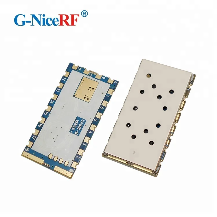 G-NiceRF SA818 1W 3.5Km ~ 5Km Long Range UHF Walkie Talkie RF Module For Intercom and Walky-Talky RDA1846S Chip All-in-one