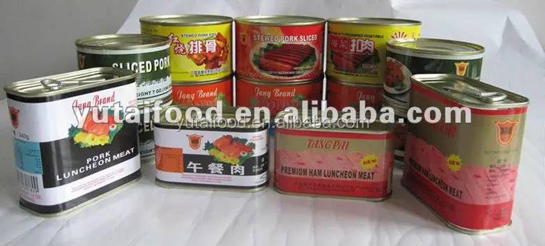 
Tang Brand Canned Food Pork Luncheon Meat 