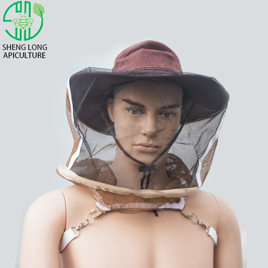 
Mosquito Net Veil Outdoor Fishing Costume Beekeeping Bee Keeper Hat 