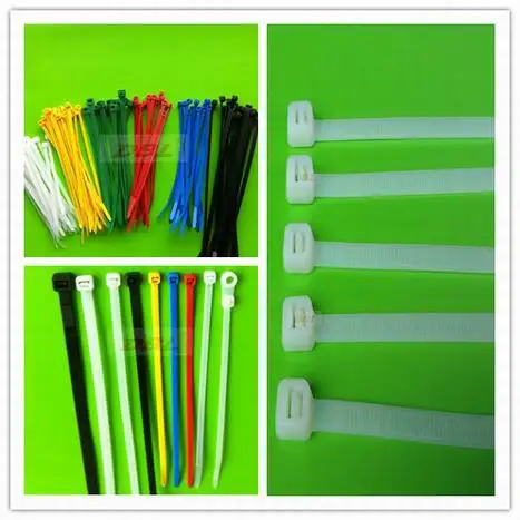 Dbl себя- замок ремень галстук/связь кабеля/zip галстук