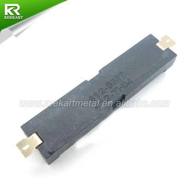 Plastic SMD SMT 1.5V AAA Battery Holder With Gold Plated