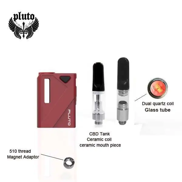 
500mAh heat not burn vape starter kit 2 in 1 cigarette electronique 