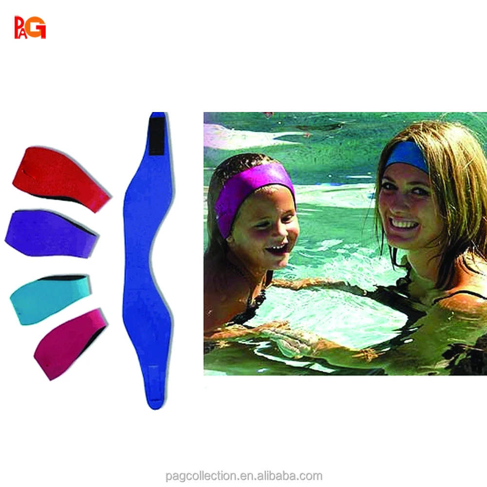 watersports product waterproof headband ear band for swimmer