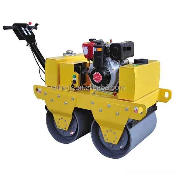 Price 2 ton road roller compactor double drum hand roller compactor