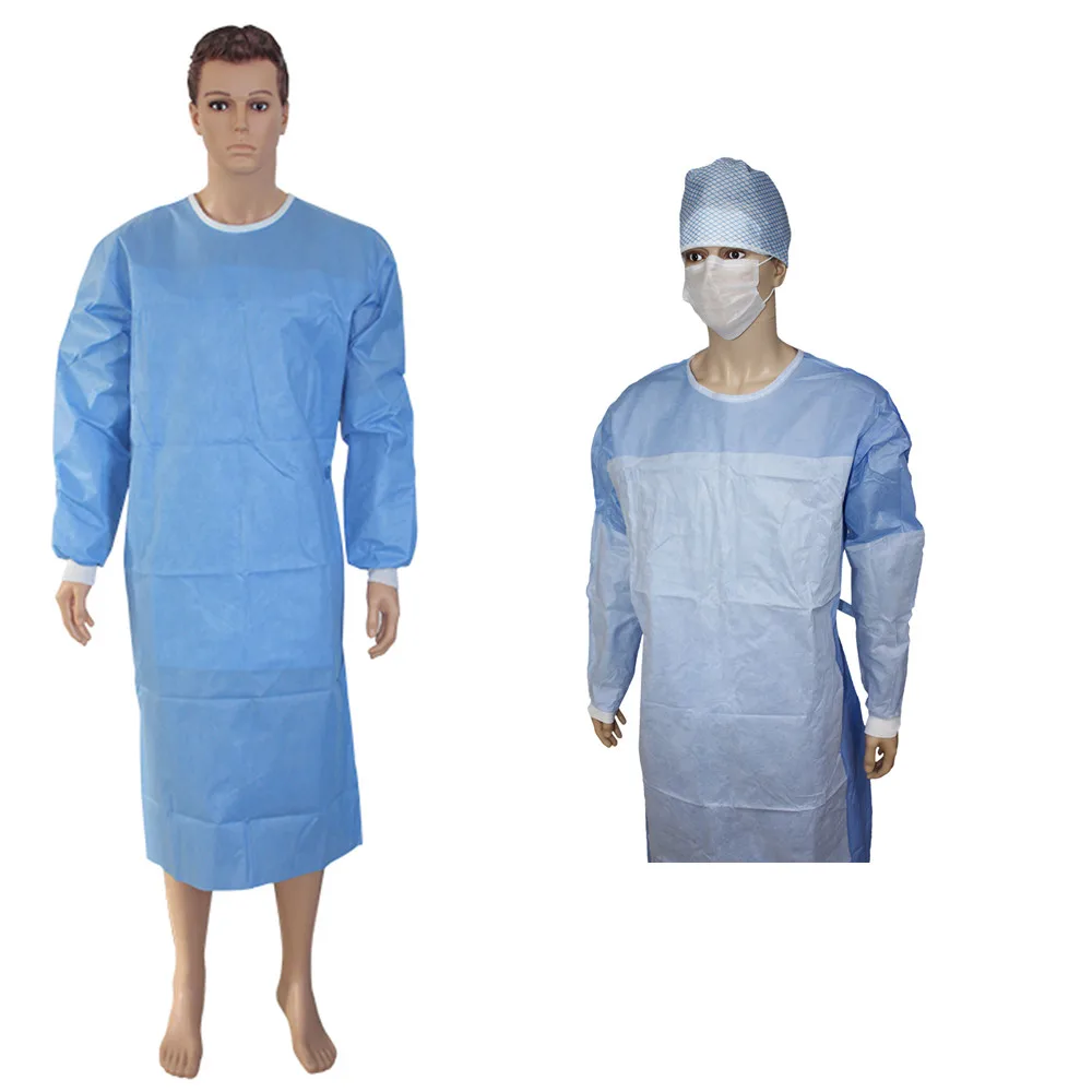 Medical supplies, disposable clothing , SMS Surgical non woven gown