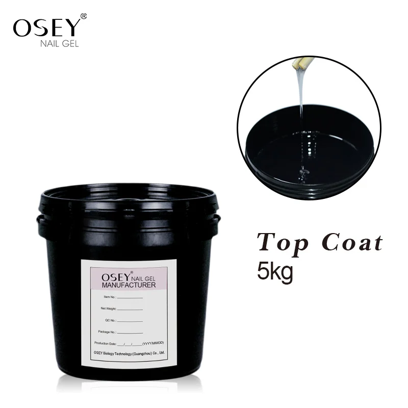  OSEY оптовая продажа Гель-лак для ногтей верхнее
