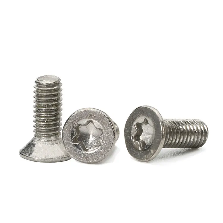 2x6 2.5x4 2.5x5 2.5x6 M2.5x8 2.5x10 2.5x12 2.5x14 2.5x16 2.5x20 Hexalobular Socket Torx Countersunk Flat Head Screws