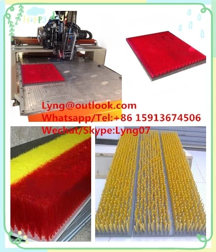 2 axis industrial brush broom machine manufacturer