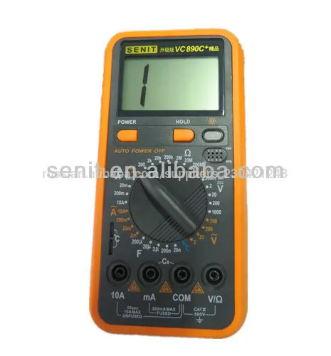 мин заказ 500 штук vc890c+ цифровой мультиметр