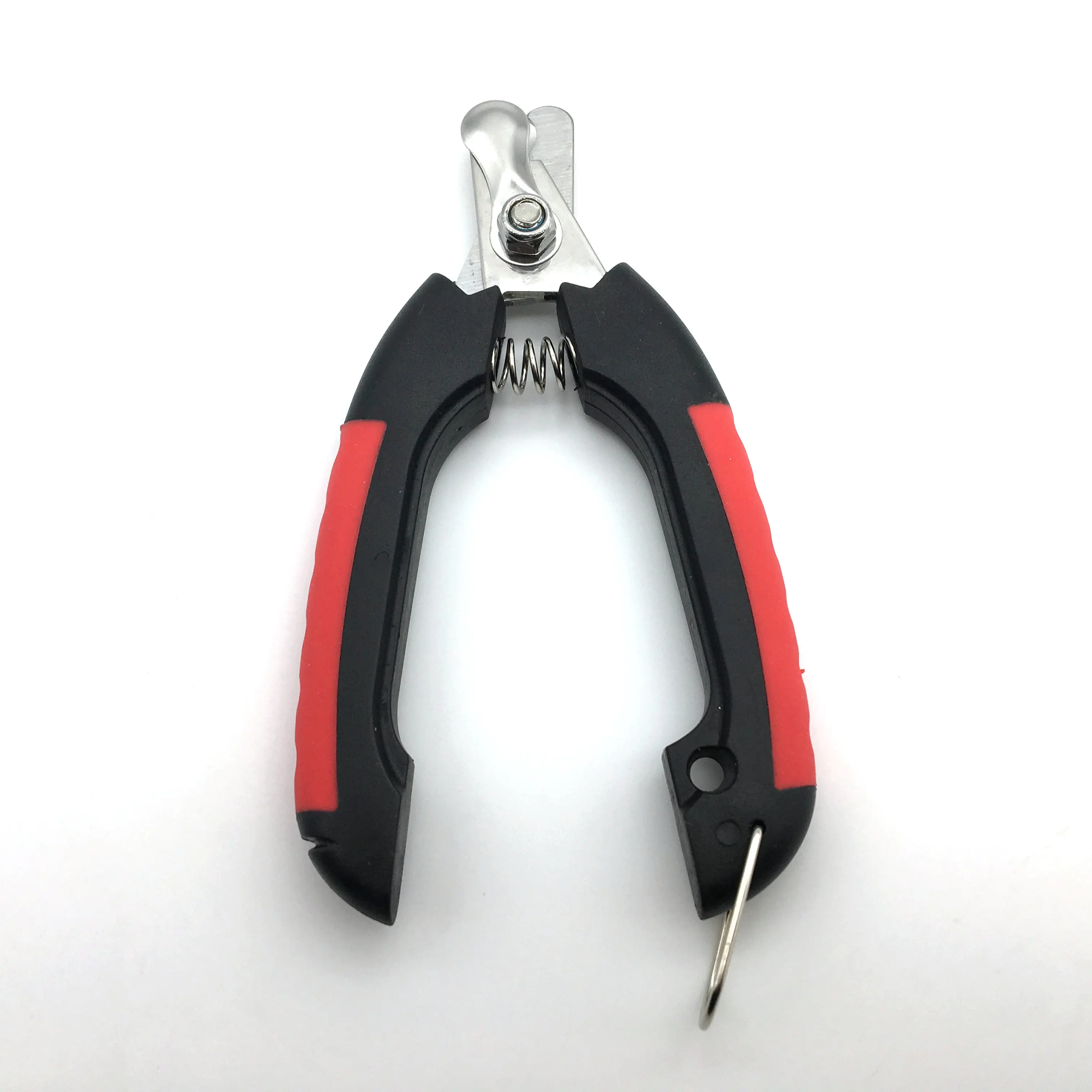 Big Size Stainless Steel Animal Pet Dog Cat Nail Scissors Clippers With Solid Plastic And Anti Slip Rubber Handles