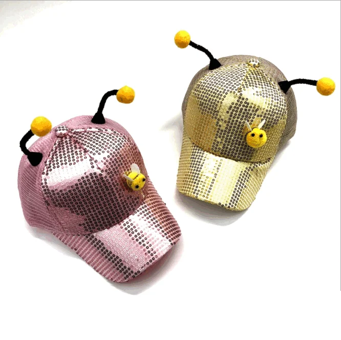 Kids Boy  Girl  Cartoon Baseball Caps Spring and Summer  Children baseball hat cute design kids mesh cap