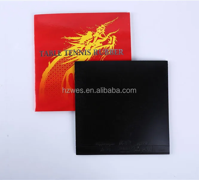 ITTF APPROVED table tennis rubber fast break + arc Table Tennis Rubber inorganiPimple in rubber, loop-drive style