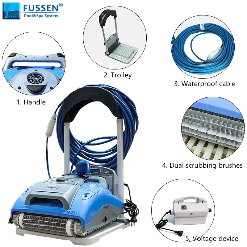 Easy to Clean Top Load Filters Ideal for In-Ground Pools Up to 50 Feet Automatic Robotic Pool Cleaner