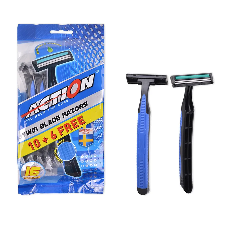 twin blade razor disposable razor made by professional razor manufacture