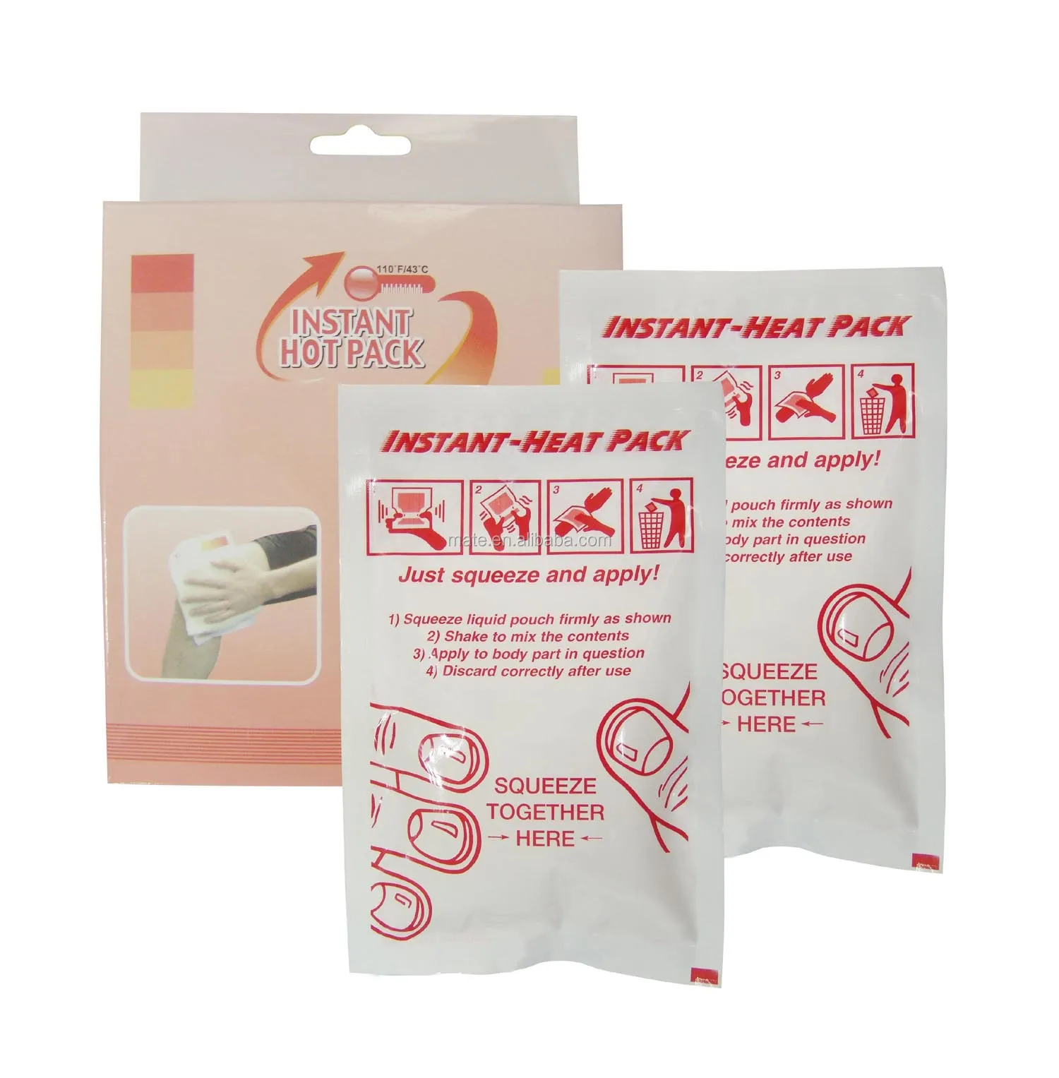 Disposable Instant Heat Pack For First-Aid And Emergency