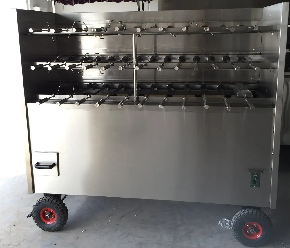 
Restaurant Commercial automatic Brazilian Buffet Rotisserie BBQ Grill 