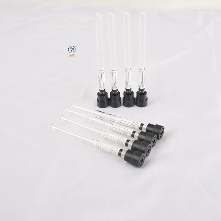 Black Vacuum Blood Tube for Sedimentation Rate Test