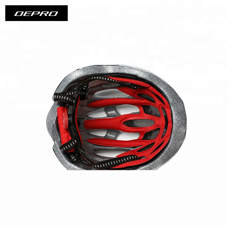 Best Seller orange custom design bike helmet with simple and convenient cleaning