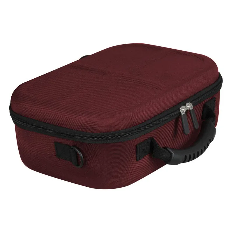 Customized Shockproof Zipper Hard Shell Storage Travel Carrying VR Glasses EVA Case