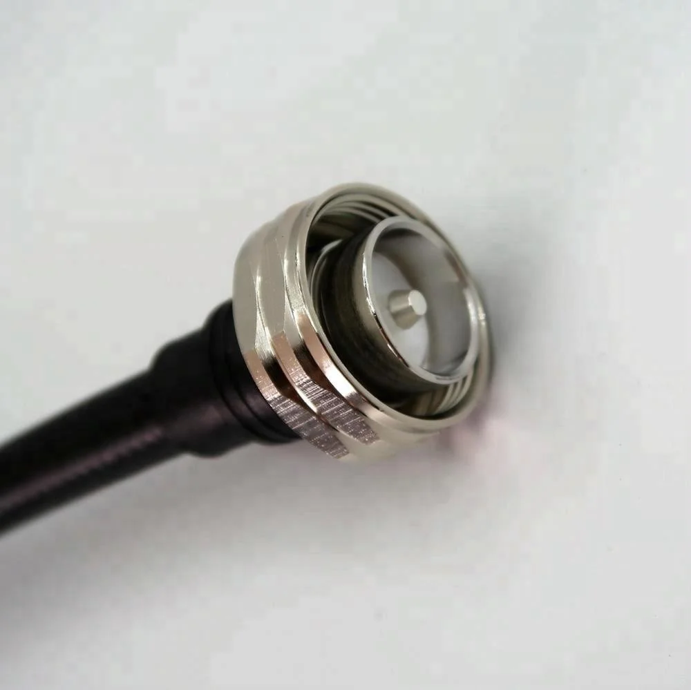 N Male to DIN Male Jumper Cable custom length for 1/2 rfJumper Cable