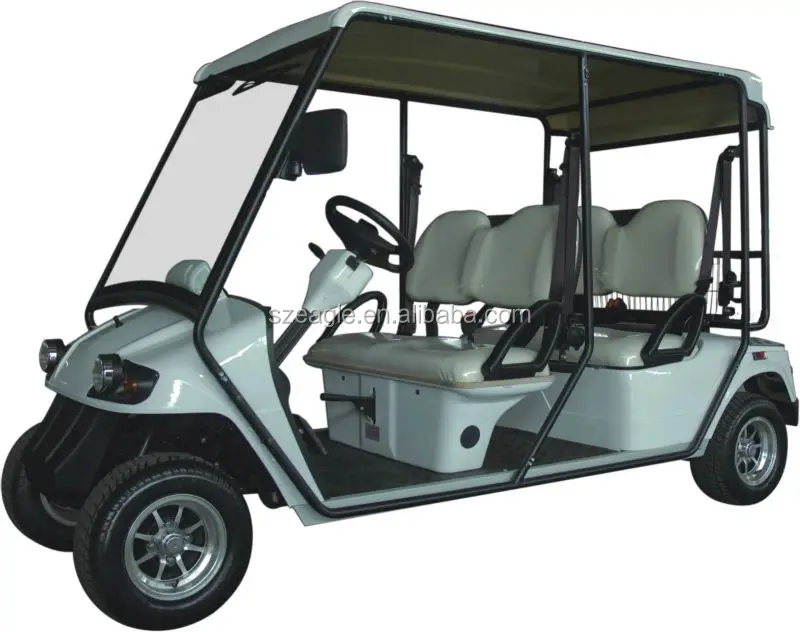 EG2048KR, L7e, 48V 5.3KW DC system 4 seats 4.2m turning radius electric golf cart eec
