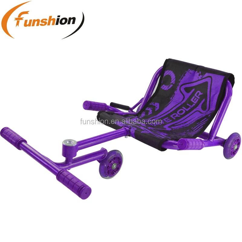 Ezy Roller Kids 3 Wheel Ride On Ultimate Riding Machine EzyRoller Black NEW