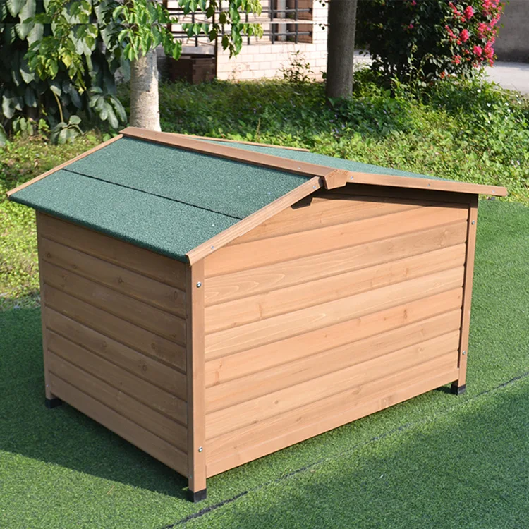 Outdoor solid wood house large kennel