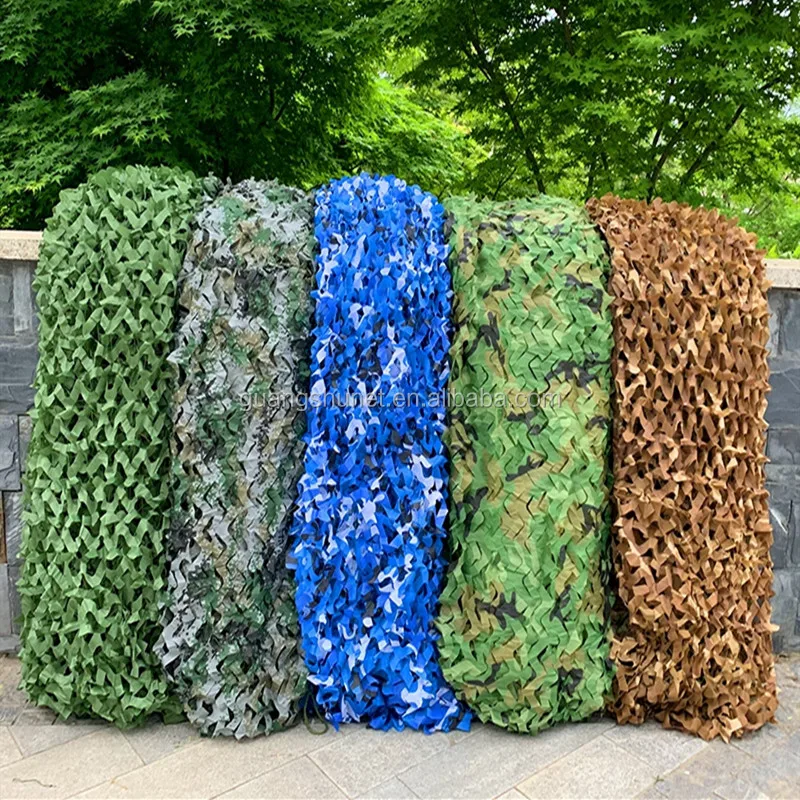 Shade Green Bulk Garden Fabric Camo net Thermal Multispectral Camouflage Net