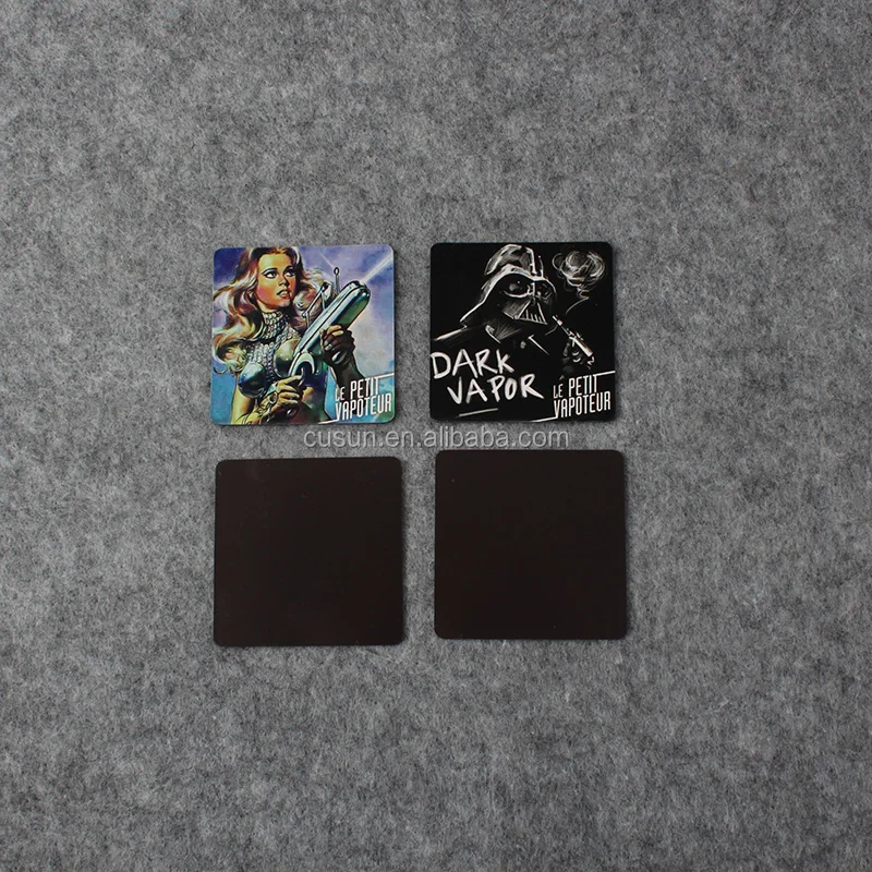 Factory price cheap sublimation fridge magnet paper photo magnets