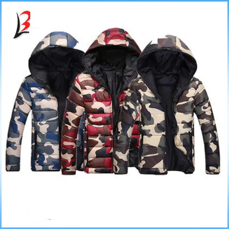 Модная мужская камуфляжная куртка