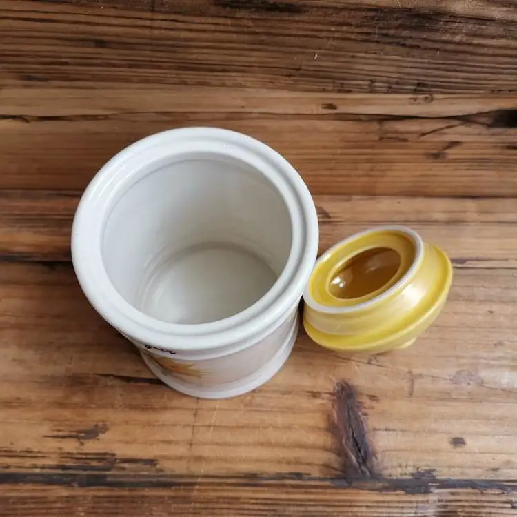 Top grade ceramic sealed jars containers kitchen storage food  jar tea coffee  sugar canister Set