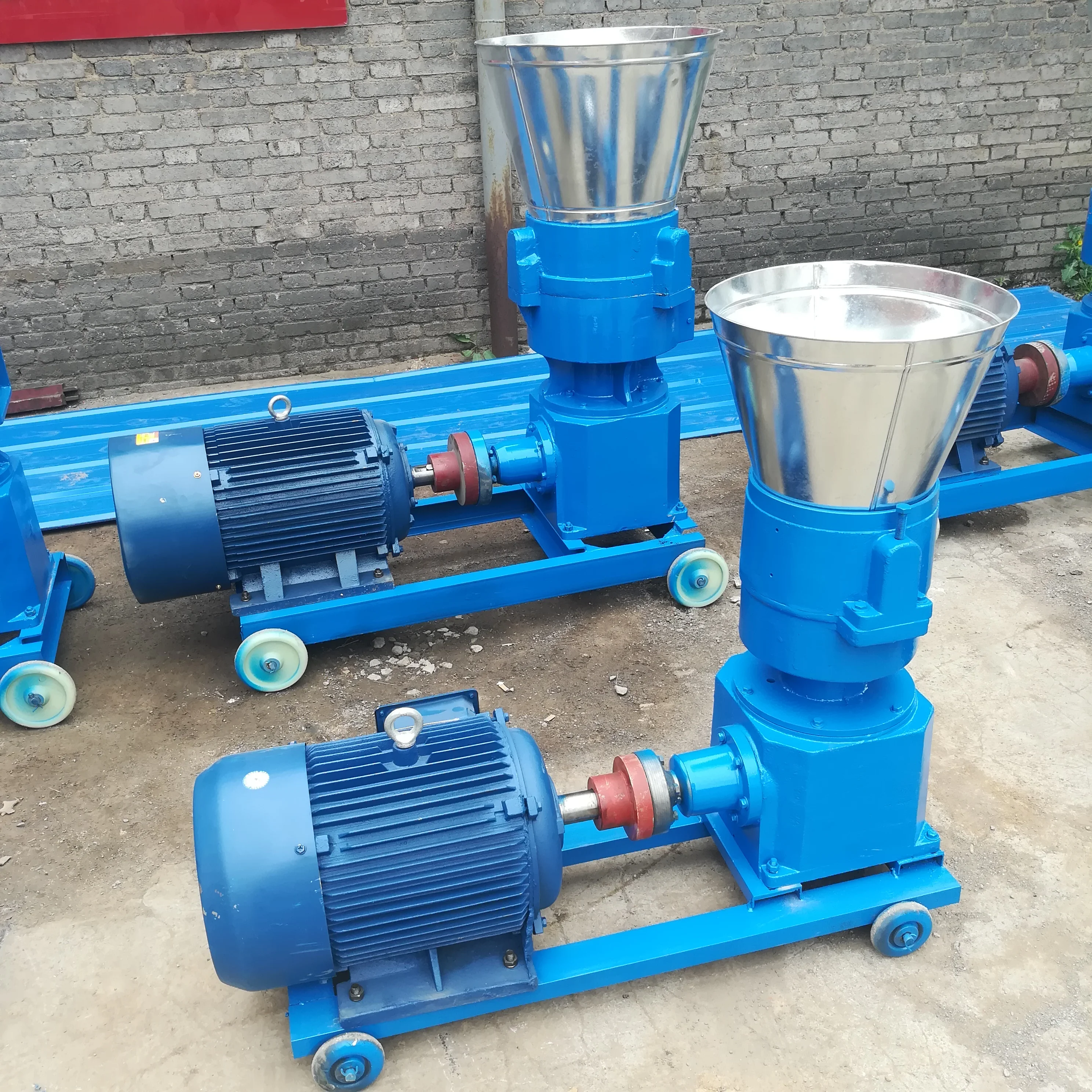 dry type animal feed pellet machine