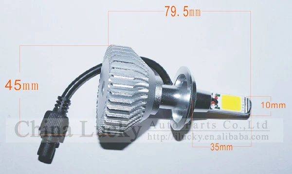 Горячая распродажа новый продукт 20 Вт 4300 К 6000 К 8000 К из светодиодов фар лампочка H7