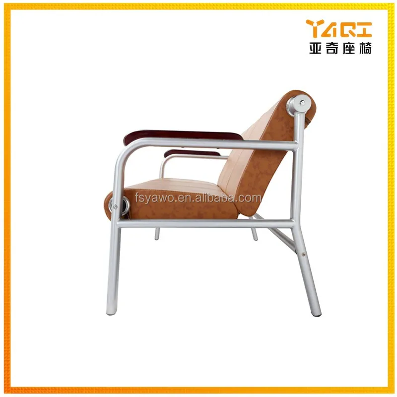 Wholesale furniture waiting lounge office lobby reception red modern leather office sofa design YA-303