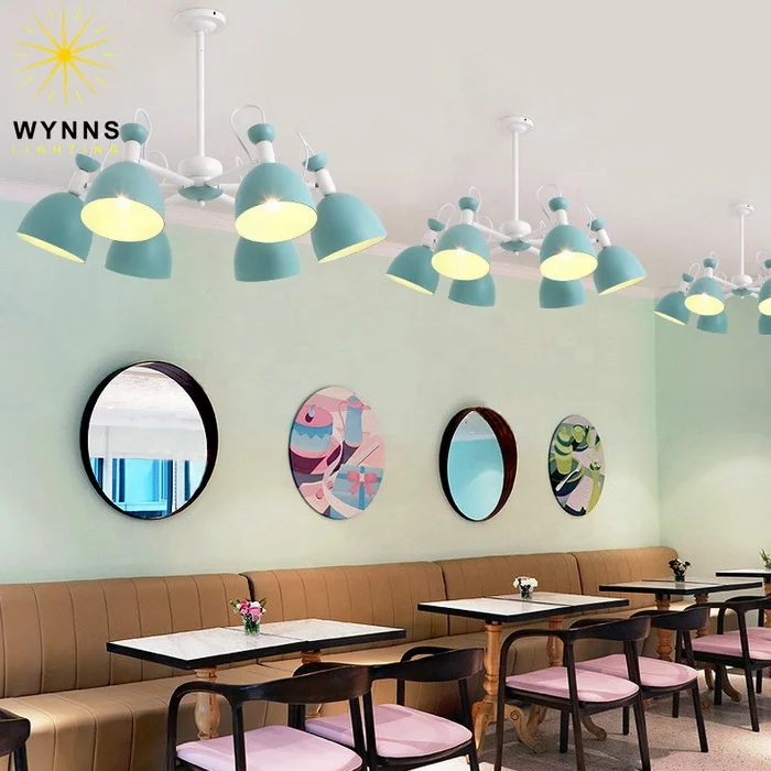 Low ceiling modern simple chandelier lighting Nordic postmodern flush mount lights semi-flush mount lighting home decoration