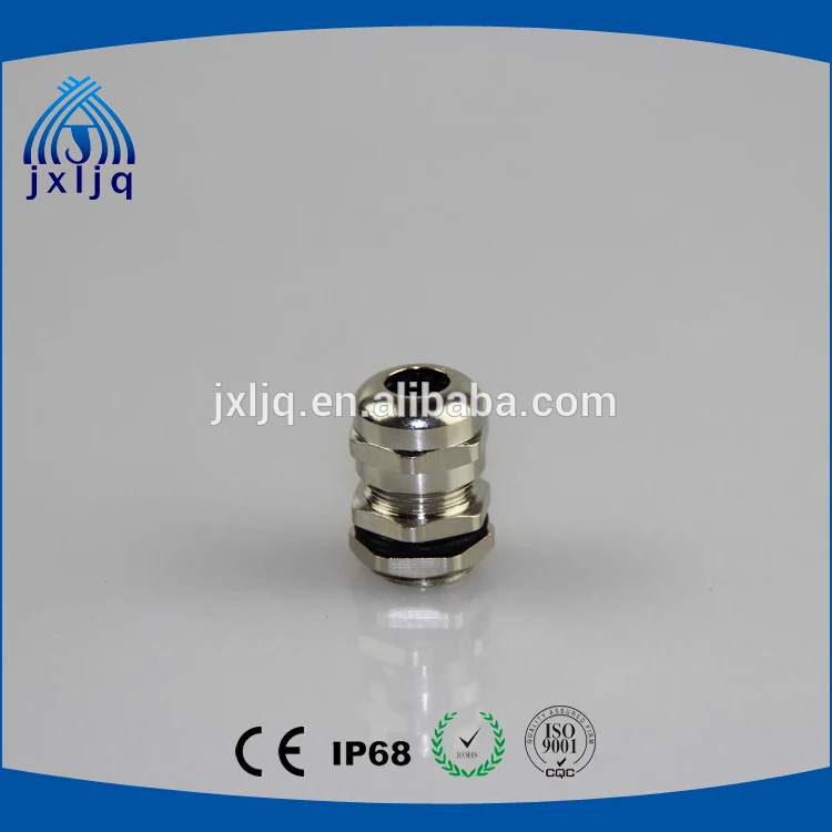 Waterproof metal cable gland IP68