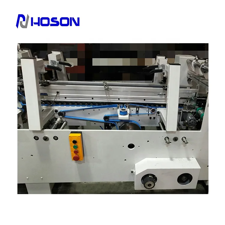 ZH-880BFT Box Folding Gluing Machine