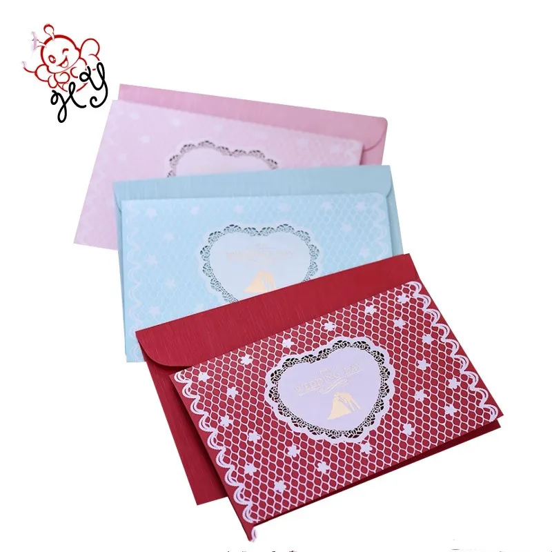 Latest designs top quality wedding invitation card