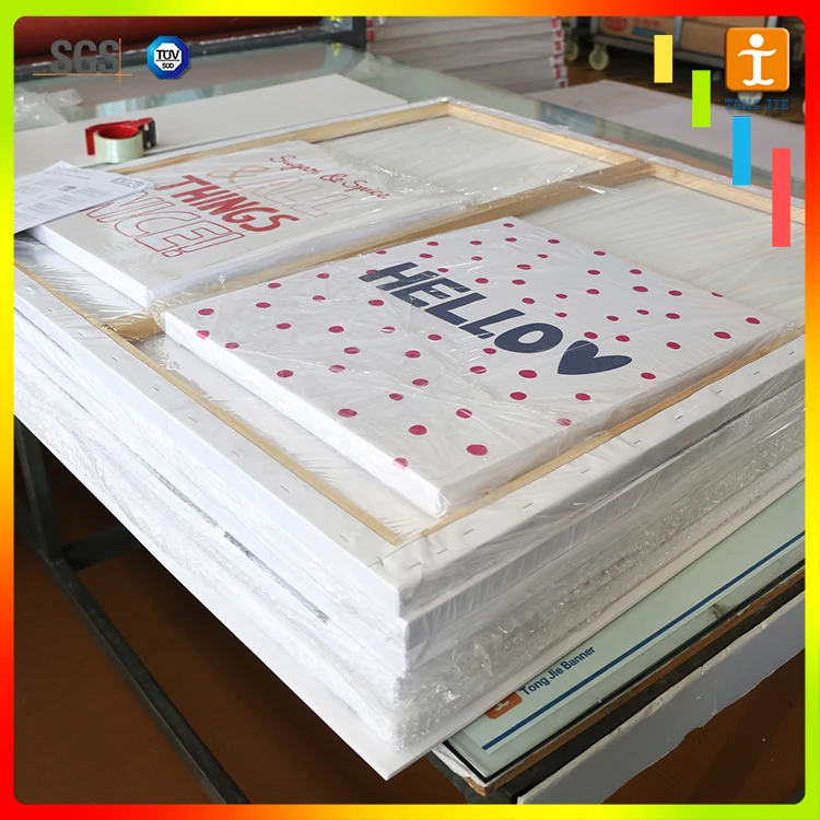 
Stretched and wrapped around quality wooden frame, wall hanging canvas 