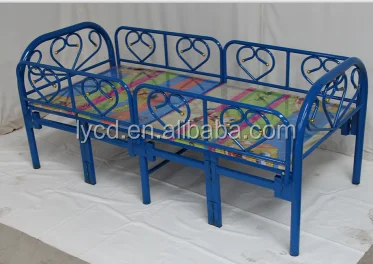 Metal Material cheap iron General Use hotel rollaway folding single  beds for sale