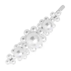Hijab Hair Flower  Fancy  Brighton Vintage Invisible Plain Barrette Pearl Hair  barrettes Bow Clips