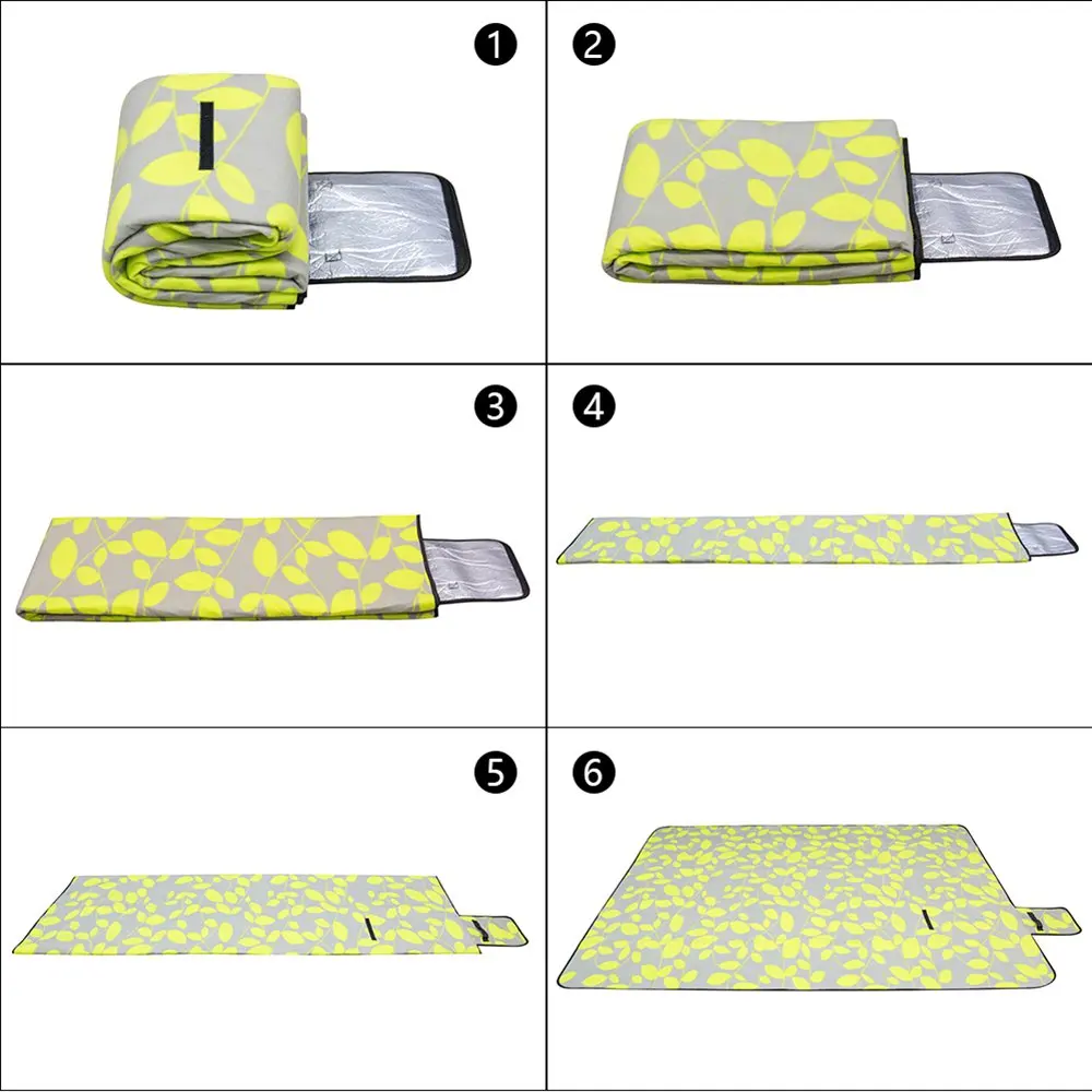 Large Picnic Rug Mat Waterproof carry mat camping Beach Mats for outdoor