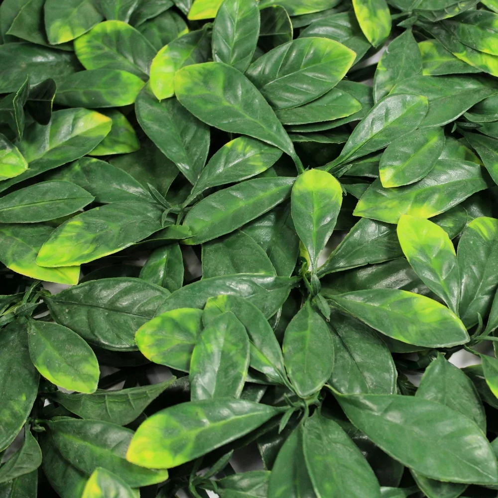 12 pieces 50 x 50cm artificial boxwood bushes plant cover green plastic fence