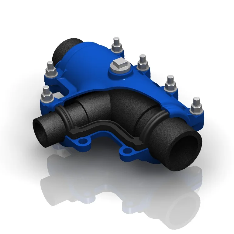 Утечка для ремонта труб/зажим/фитинг/комплекты для тройника из ПЭ/ПВХ труб