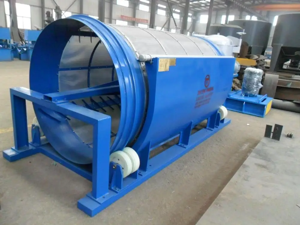 Вращающийся барабанный фильтр для очистки сточных вод