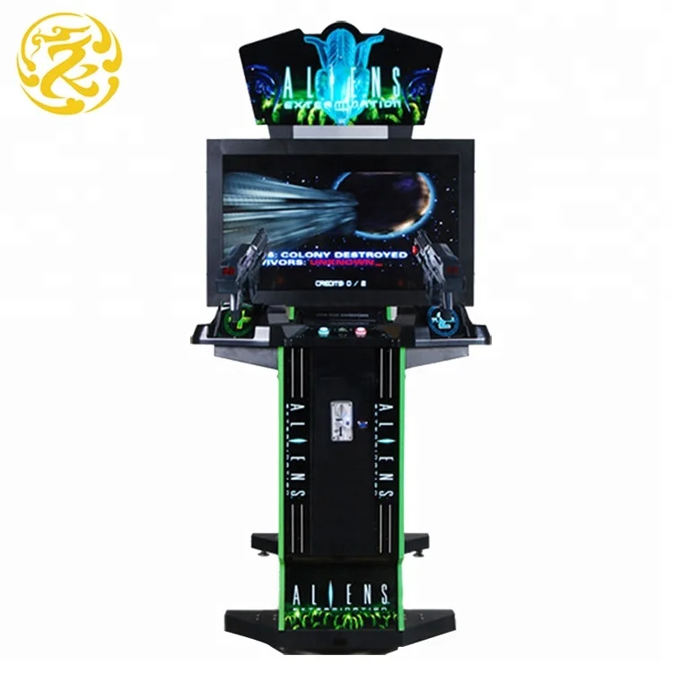 Adult coin operated aliens arcade dubai arcade video Shooting game machine
